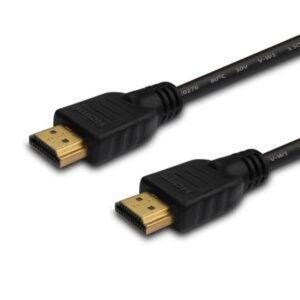 Savio Kabel HDMI v. 1.4, złoty 3D, 4Kx2K, 1,5m, wielopak 10szt., CL-01