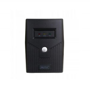 Digitus UPS Line-Ineractive LED BASIC, 800VA/480W, 1x12V/9A, AVR, 2x Schuko CEE 7/3