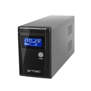 Armac Zasilacz awaryjny Line-Interactive Office 650E LCD 650VA 2xRJ-11/RJ-45 2x230V PL