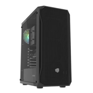 Natec Obudowa Fury Shobo SH4 RGB Midi Tower z oknem Czarna