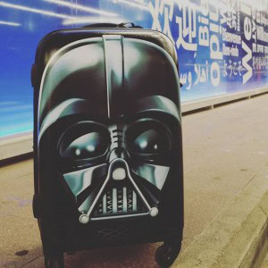 Stay Where the Vampire Diaries was Filmed 6 I packed more fun with the Darth Vader hard case carry on from American Tourister!