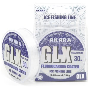 Talvetamiil Akara GLX ICE Clear 30m 0.14mm 2.55kg