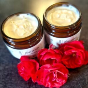 Beef tallow moisturiser - Rose Glow Cream - Fatglow NZ