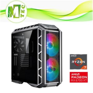 Pc Mtec Dark Beast Ryzen 7 5800x /X570/32gb/500gb M.2+1tb/Rx 6700 Xt