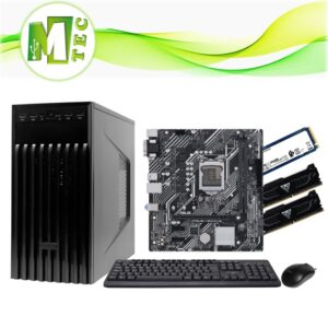Pc Mtec Oficina Estandar I5-12400 / 16gb Ram/500gb M.2/