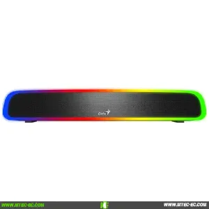 Genius USB SoundBar 200BT RGB Parlante Gamer tienda gamer