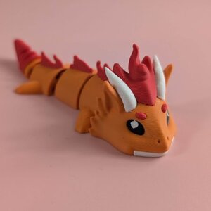 Articulated Fire Dragon