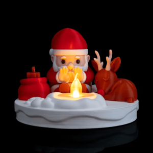 Santa’s Fireside Glow Light