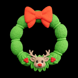 Reindeer Christmas Wreath