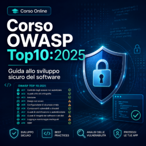 Corso OWASP Top10: 2025. Guida allo sviluppo sicuro del software.