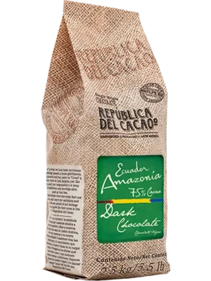 Dark Chocolate Ecuador Amazonia 75% of 2.5 KG
