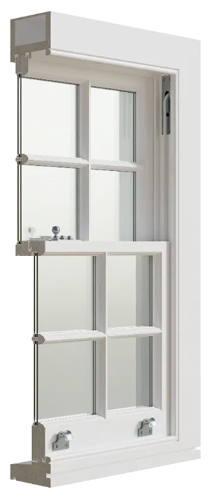 Heritage sash box window