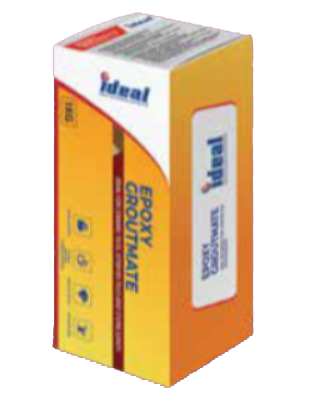 Ideal Epoxy Groutmate tile grout box for strong, stain-resistant tile joint filling