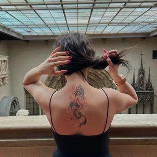 Логотип телеграмм канала - Живые картины и татуировки: искусство в телеграме - Дизайн