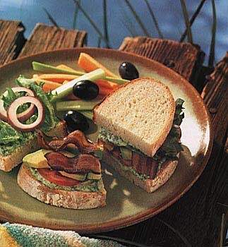 Bacon lettuce and tomato