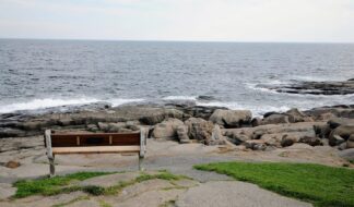 York, Maine, USA, Bench