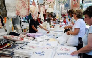 Rapallo, Italy, Market