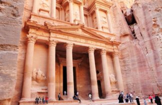 Petra, Jordan, Al Khazneh, a temple, TreasuryTomb
