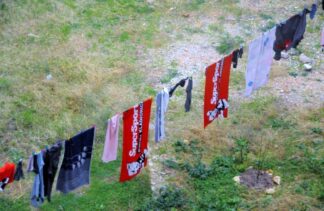 Croatia, Dubrovnik, Laundry