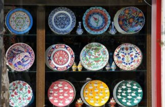 Plates, Taksim Istanbul Turkey