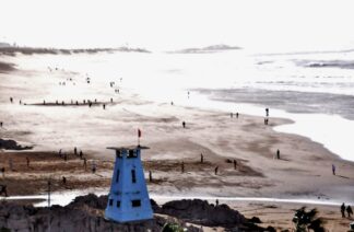 Essaouira, Morocco, Beach Tower