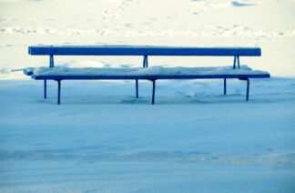 Riga, Latvia, Baltic Sea, bench