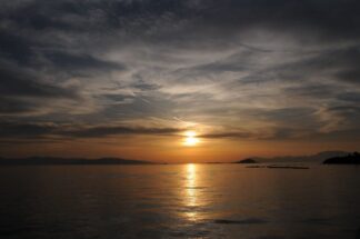 Aegina, Greece, Sunset