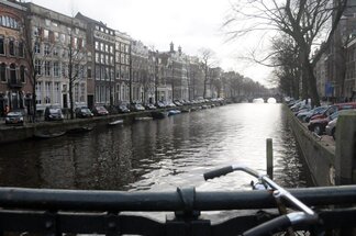 Amsterdam, Netherlands, Canals and Bike