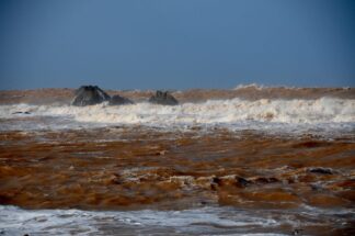 Essaouira, Morocco, Tide Changing
