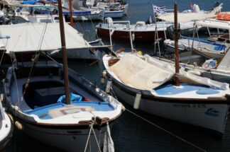 Hydra, Greece, Small boats