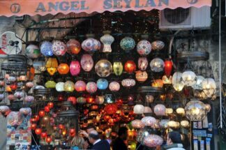 Istanbul, Turkey, Lanterns Grand Bazaar