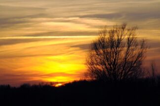 Malmo, Sweden, Sunset