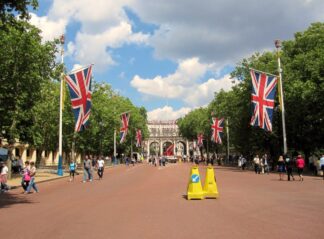 London, England, Street