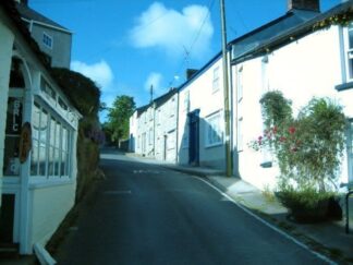 Cornwall, England. Street