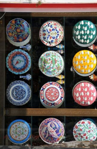 Plates, Taksim Istanbul Turkey
