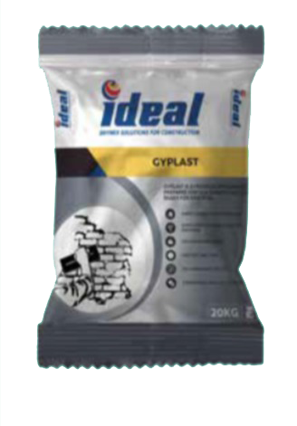 Ideal Cyplast waterproof plaster additive packaging for crack-resistant wall plastering