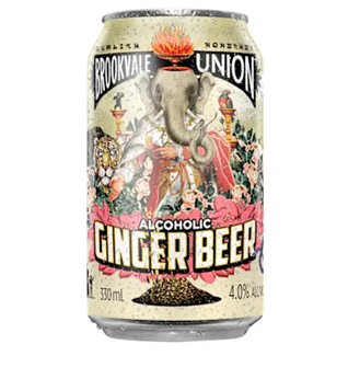 BROOKVALE UNION GINGERBEER 330ML X 24