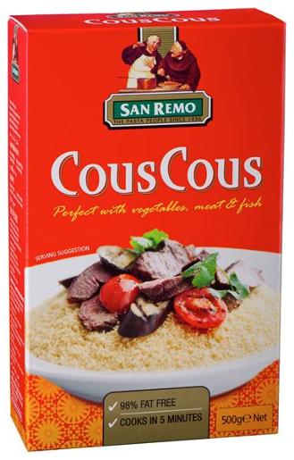 SAN REMO COUSCOUS 500GM Pack Size: 12