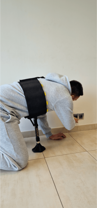 Imagen de mi utilizando el hardware