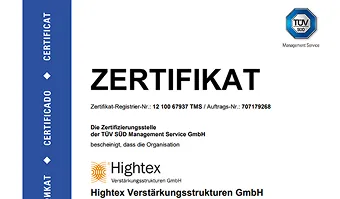 ISO 9001 Zertifikat