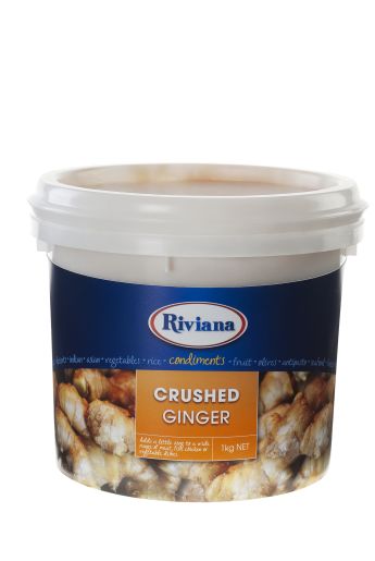 RIVIANA CRUSHED GINGER 1KG Pack Size: 6