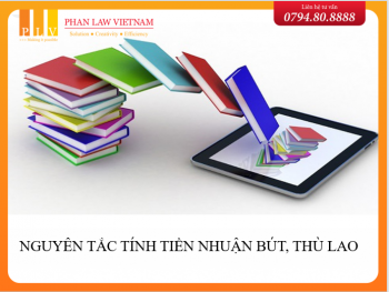 Nguyên tắc tính tiền nhuận bút, thù lao