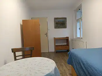 Pohled na jednolůžkový pokoj v Ubytování pod hradem Talmberk