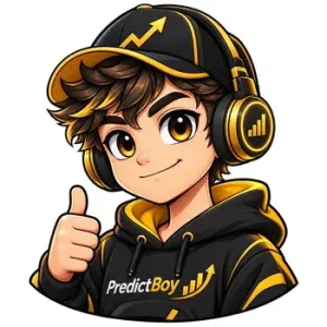 Illustrated avatar of PredictBoy, the author voice behind PredictFact