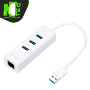 Tp-link UE330 Adaptador USB a RJ45 + 3 Puertos USB