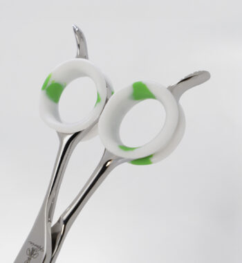 Dedales de silicona blanco y verde
