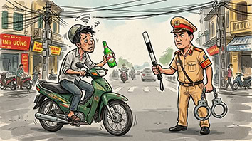 Chế tài với hành vi uống rượu bia gây tai nạn giao thông
