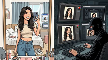 Gặp họa khi khoe ảnh cá nhân trên Facebook