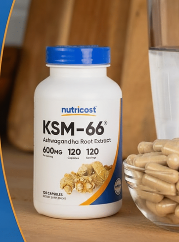 Ashwagandha for Cortisol and Weight Loss KSM-66