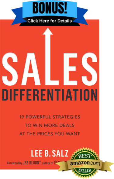 Sales Differentiation by Lee B. Salz Sales Differentiation by Lee B. Salz